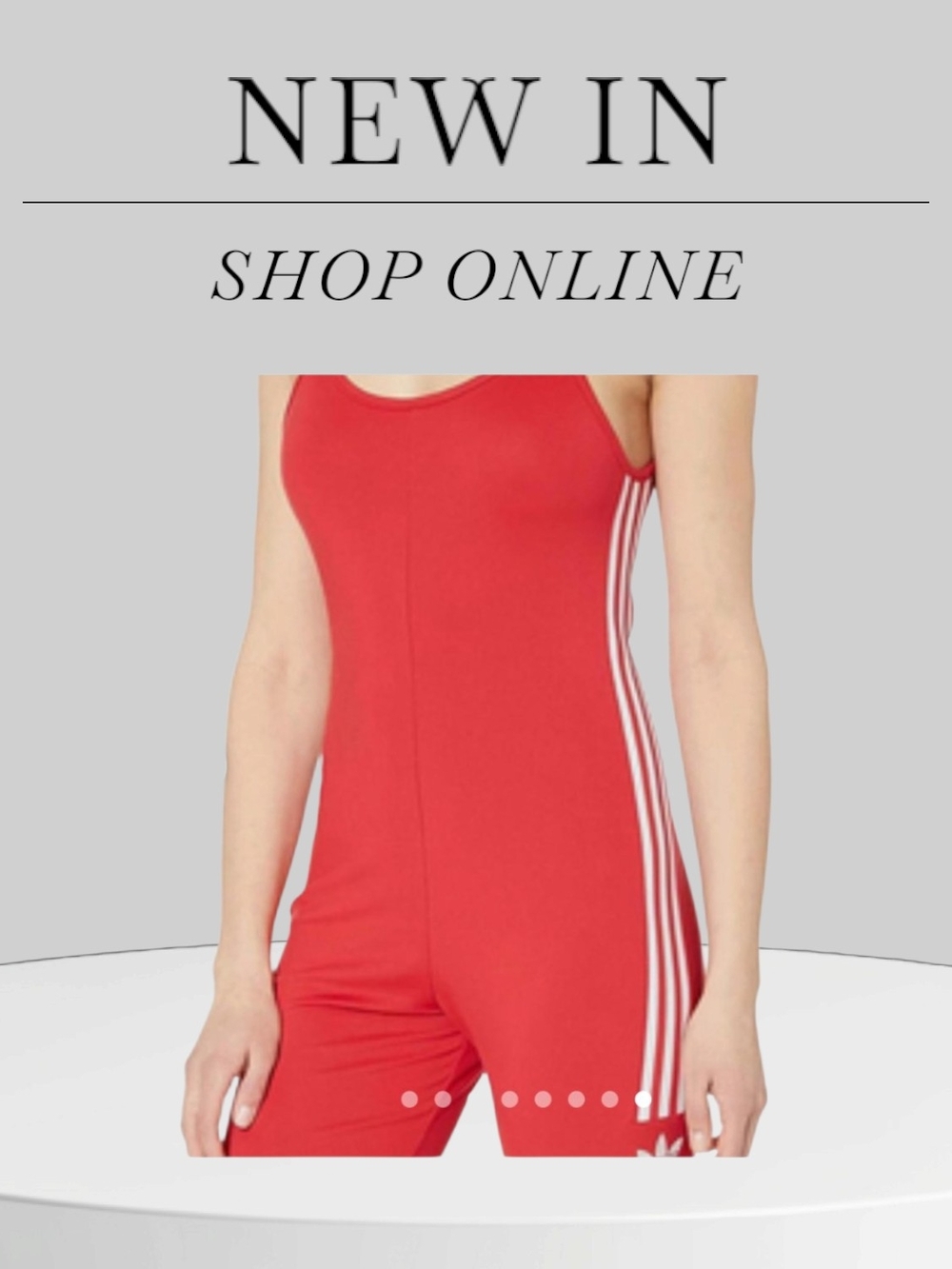 NWOT Adidas Women's Originals Cycling Suit Red